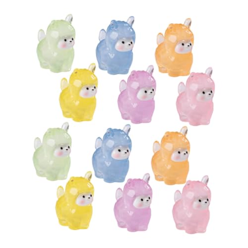 INOOMP 12 Stück Winzige Harzfiguren Für Garten Landschaft Aquarium Puppenhaus Harzminiaturen Zum Basteln Simuliertes Alpaka INOOMP 12 Stück Winzige Harzfiguren Für Garten Landschaft Aquarium Puppenhaus Harzminiaturen Zum Basteln Simuliertes Alpaka von INOOMP