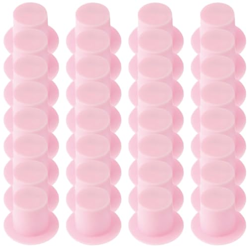 INOOMP 120 Stück Clownhutschmuck Puppen-zylinder Winzig Bausätze Zylinderhut Aus Filz Party Kleiner Zylinder Hüte Mini-zylinder Für Weihnachten Spitze Plastik Rosa von INOOMP
