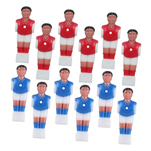 INOOMP 12 Stücke Kunststoff Tischfußball Männer Ersatz Spieler Set Für Tischfußball Spiele von INOOMP