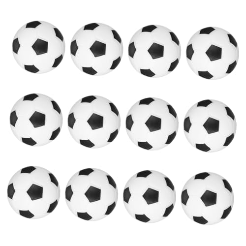 INOOMP 12Stücke Mini Fußbälle für Tischfußball Kompakte Bälle Tischfußball Zubehör für Wettkämpfe Partys und Interaktive Spiele Robust und Tragbar INOOMP 12Stücke Mini Fußbälle für Tischfußball Kompakte Bälle Tischfußball Zubehör für Wettkämpfe Partys und Interaktive Spiele Robust und Tragbar von INOOMP