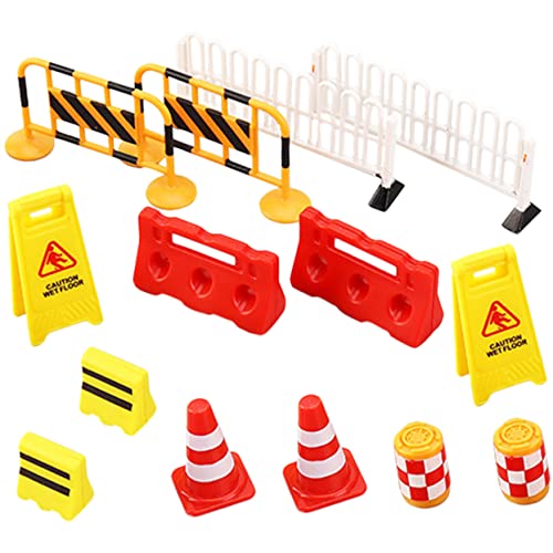 INOOMP 14 Stück Verkehrszeichen Barrikade Jungs Baukegel Und Spielzeugschilder Schilder Straßensperren Mini-straßenschilder Langsam Für Party Hindernis Plastik INOOMP 14 Stück Verkehrszeichen Barrikade Jungs Baukegel Und Spielzeugschilder Schilder Straßensperren Mini-straßenschilder Langsam Für Party Hindernis Plastik von INOOMP