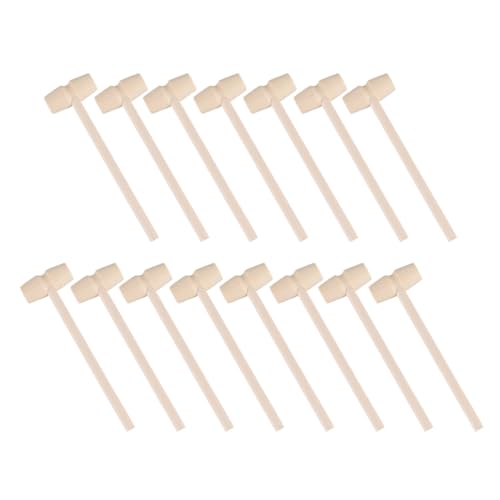 INOOMP 15 Stück Kleine Hammerspielzeug, Die Hämmern Hämmerndes Hämmerndes Kleine Hämmer Für Frühpädagogisches Bambus INOOMP 15 Stück Kleine Hammerspielzeug, Die Hämmern Hämmerndes Hämmerndes Kleine Hämmer Für Frühpädagogisches Bambus von INOOMP