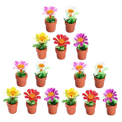 INOOMP 15 Stück Mini-pflanzenmodell Gefälscht Miniatur Bonsai Eingetopft Botanisch Drinnen Puppenhaus Blumen Anlage Figur Fälschung Dekoration Miniatur -topfpflanze Harz INOOMP 15 Stück Mini-pflanzenmodell Gefälscht Miniatur Bonsai Eingetopft Botanisch Drinnen Puppenhaus Blumen Anlage Figur Fälschung Dekoration Miniatur -topfpflanze Harz von INOOMP