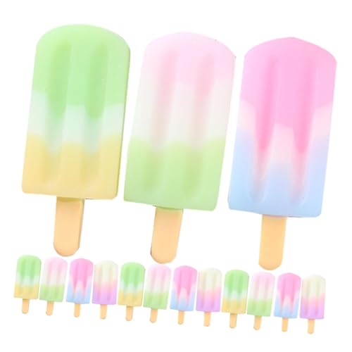 INOOMP 15 Stück Simulationseis Eiscreme Zubehör Realistische Formen Eisdekorationen Puppenhaus Eistüte Weiches Am Stiel Künstliches Kinderklotz Mini Eiscreme Kunstharz INOOMP 15 Stück Simulationseis Eiscreme Zubehör Realistische Formen Eisdekorationen Puppenhaus Eistüte Weiches Am Stiel Künstliches Kinderklotz Mini Eiscreme Kunstharz von INOOMP
