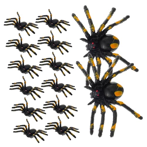 INOOMP 15Stücke Realistische Spielzeugspinnen für Halloween Deko Gruselige Simulation von Spinnen Scherzartikel für Partys und Streiche INOOMP 15Stücke Realistische Spielzeugspinnen für Halloween Deko Gruselige Simulation von Spinnen Scherzartikel für Partys und Streiche von INOOMP
