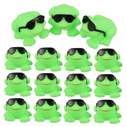 INOOMP 16 Stück Plastikspielzeug für die Dusche badewanne Frosch Schwimmendes Badezimmer Badezimmerspielzeug Schwimmspielzeug Green INOOMP 16 Stück Plastikspielzeug für die Dusche badewanne Frosch Schwimmendes Badezimmer Badezimmerspielzeug Schwimmspielzeug Green von INOOMP