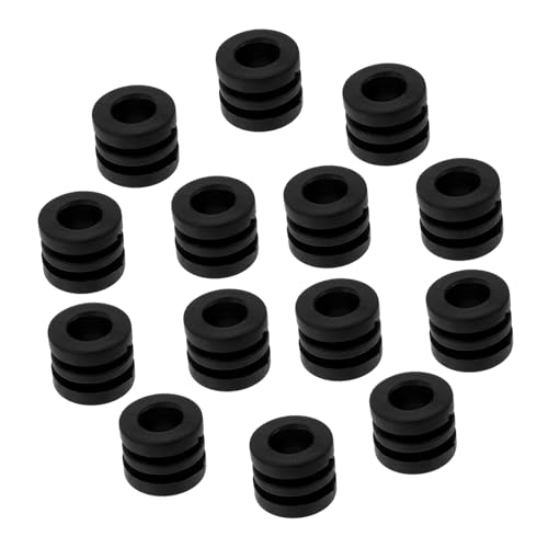INOOMP 16 Stück Zubehör Für Kickertische -stoßstange Dichtungen Für Tischfußball Elastische Kleine Unterlegscheibe Fußballteile Stoßstangen Für Kicker Kissen Black Plastik INOOMP 16 Stück Zubehör Für Kickertische -stoßstange Dichtungen Für Tischfußball Elastische Kleine Unterlegscheibe Fußballteile Stoßstangen Für Kicker Kissen Black Plastik von INOOMP
