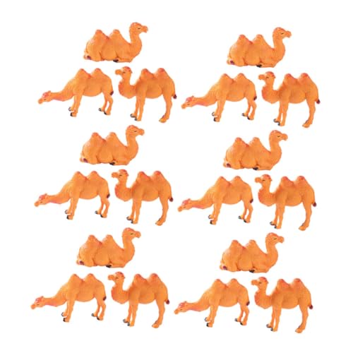 INOOMP 18 Miniatur Kamelfiguren Feengarten Tierspielzeugmodell – Miniaturlandschaft Wüstentierzubehör DIY Bastelornament Gemischter Stil INOOMP 18 Miniatur Kamelfiguren Feengarten Tierspielzeugmodell – Miniaturlandschaft Wüstentierzubehör DIY Bastelornament Gemischter Stil von INOOMP