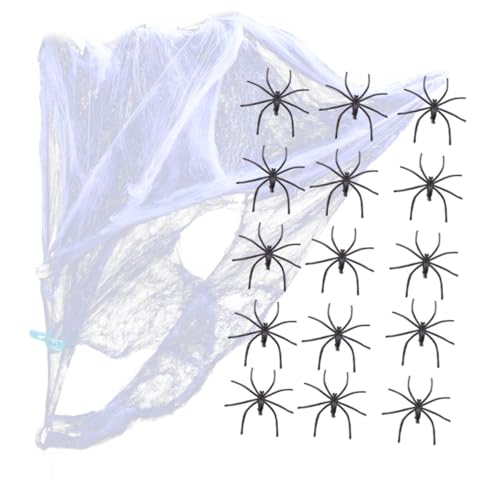 INOOMP 1Satz Halloween Spinnen Realistischen Kunststoffspinnen Zubehör für Eindrucksvolle Halloween Dekorationen im Freien Kostümpartys INOOMP 1Satz Halloween Spinnen Realistischen Kunststoffspinnen Zubehör für Eindrucksvolle Halloween Dekorationen im Freien Kostümpartys von INOOMP