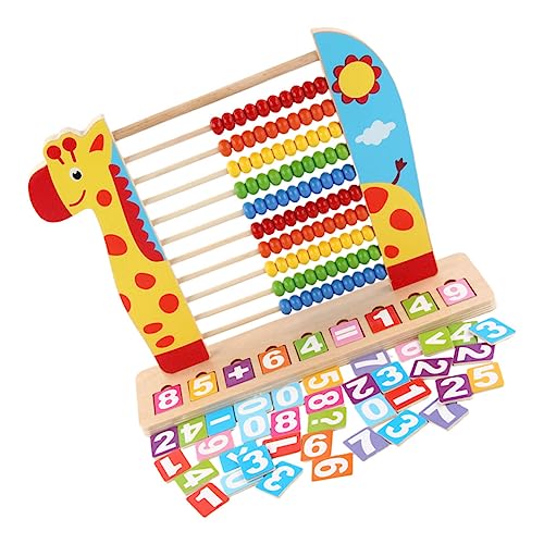 INOOMP 1Satz Holz Lernspielzeug für Tiere Pädagogisches Mathematik und Fingerfertigkeit für Vorschulkinder Ab Jahren von INOOMP