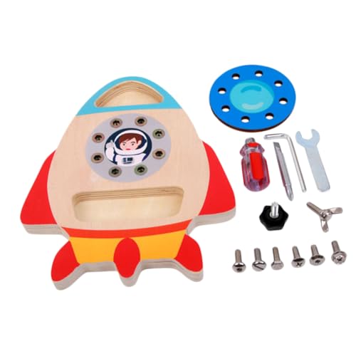 INOOMP 1Satz Interaktives Holzspielzeug für Busy Board Lernspielzeug Kreativität und Problemlösungsfähigkeiten Leicht und Tragbar für Kleine INOOMP 1Satz Interaktives Holzspielzeug für Busy Board Lernspielzeug Kreativität und Problemlösungsfähigkeiten Leicht und Tragbar für Kleine von INOOMP