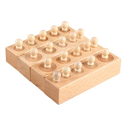 INOOMP 1Satz Knobbed Cylinders Socket Toy aus Holz Interaktives Lernspielzeug für Familienspielzeug Denkfähigkeit Langlebig und für Gemeinsames INOOMP 1Satz Knobbed Cylinders Socket Toy aus Holz Interaktives Lernspielzeug für Familienspielzeug Denkfähigkeit Langlebig und für Gemeinsames von INOOMP