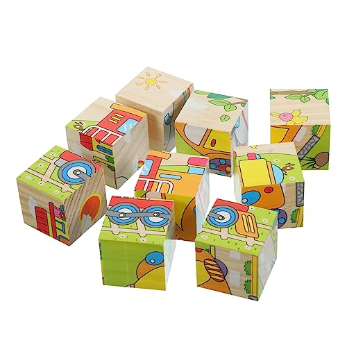 INOOMP 1Satz Lernspielzeug Holzpuzzle für Teiliges mit Verkehrs Tier Motiven Pädagogisches Puzzle Hand Auge Koordination Sicher und Langlebig für Kleinkinder INOOMP 1Satz Lernspielzeug Holzpuzzle für Teiliges mit Verkehrs Tier Motiven Pädagogisches Puzzle Hand Auge Koordination Sicher und Langlebig für Kleinkinder von INOOMP