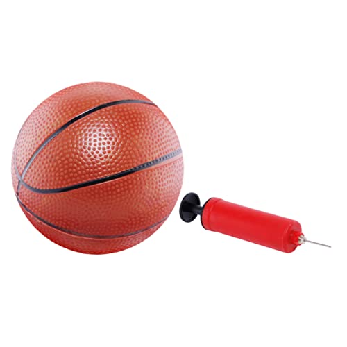 INOOMP Kleiner Basketball Satz für Kinder mit Pumpe Pool Basketball Spielzeug für Strand und für Outdoor Spiele und Party Zubehör von INOOMP