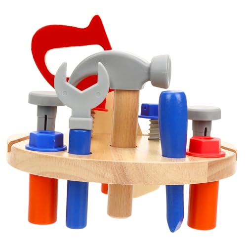 INOOMP 1Satz Spielzeugset Farbenfrohe Holzreparaturwerkzeuge Pädagogisches Rollenspiel für Jungen und Fördert Soziale Fähigkeiten und Intellektuelle Entwicklung INOOMP 1Satz Spielzeugset Farbenfrohe Holzreparaturwerkzeuge Pädagogisches Rollenspiel für Jungen und Fördert Soziale Fähigkeiten und Intellektuelle Entwicklung von INOOMP
