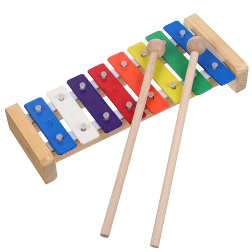 INOOMP 1Satz Xylophon Instrument für Xylophon mit Schlägeln Langlebiges Musikspielzeug für Kleinkinder für Jungen und Fördert Musikalisches INOOMP 1Satz Xylophon Instrument für Xylophon mit Schlägeln Langlebiges Musikspielzeug für Kleinkinder für Jungen und Fördert Musikalisches von INOOMP