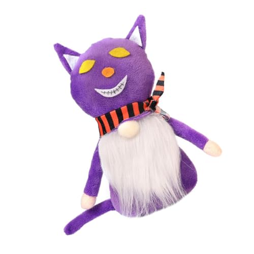 INOOMP 1Stück GNOME Puppe Deko Halloween Tuchpuppe für Gruselige Atmosphären als für Halloween oder Garten Langlebiges Design von INOOMP