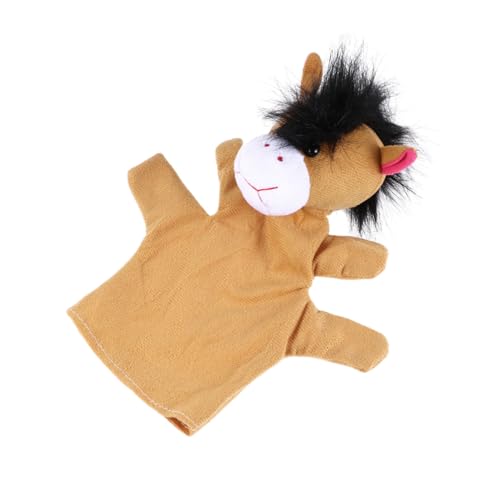 INOOMP 1Stück Handpuppenspielzeug Plüsch Tier Handpuppe Finger Handschuhspielzeug für Story Props für Geschichtenerzählen und Eltern Beziehungen Geschenkidee von INOOMP