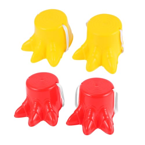 INOOMP 2 Paare Stelzenschuhe für Halloween-Stelzen Laufstelzen für Plattform Stelzen balancierende stelzen für Stelzen springen Eimer Stelzen Plastik INOOMP 2 Paare Stelzenschuhe für Halloween-Stelzen Laufstelzen für Plattform Stelzen balancierende stelzen für Stelzen springen Eimer Stelzen Plastik von INOOMP