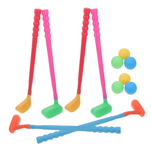 INOOMP 2 Sätze Golfclubspielzeug Sportspielzeug für Kleinkinder Junge farbig Outdoor draußen kinderspielzeug -Golfschläger Spielzeuggolf Plastik INOOMP 2 Sätze Golfclubspielzeug Sportspielzeug für Kleinkinder Junge farbig Outdoor draußen kinderspielzeug -Golfschläger Spielzeuggolf Plastik von INOOMP