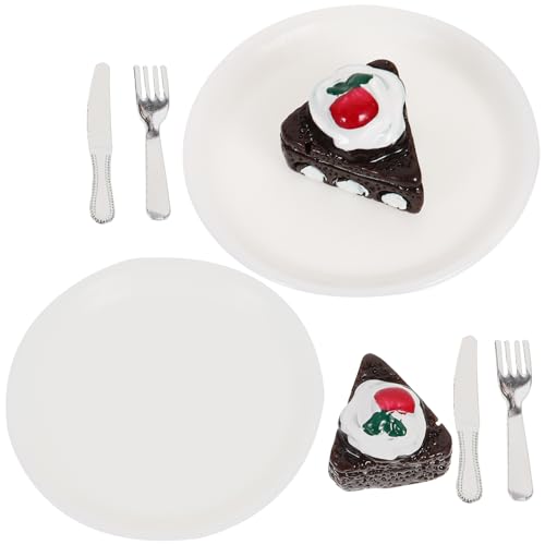 INOOMP 2sätze Mini Kuchen Fake Dessert Für Miniatur Deko Für Küche Und Esszimmer Accessoires Für Sammler INOOMP 2sätze Mini Kuchen Fake Dessert Für Miniatur Deko Für Küche Und Esszimmer Accessoires Für Sammler von INOOMP