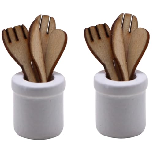 INOOMP 2sätze Miniatur Küchenutensilien Für Teiliges Zubehör Für Dollhouse Dekoration Mini Küche Accessoires Für Kreative Spielwelten INOOMP 2sätze Miniatur Küchenutensilien Für Teiliges Zubehör Für Dollhouse Dekoration Mini Küche Accessoires Für Kreative Spielwelten von INOOMP