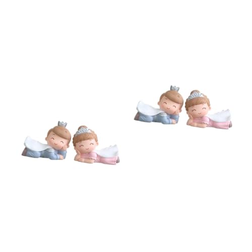 INOOMP 2 Sätze Prinzen- Und Prinzessinnenschmuck Charaktere Ornamente Auto Schmücken Zarte Figuren Kuchen Backen Ornament Charaktermodell Harz 2 Stücke * 2 INOOMP 2 Sätze Prinzen- Und Prinzessinnenschmuck Charaktere Ornamente Auto Schmücken Zarte Figuren Kuchen Backen Ornament Charaktermodell Harz 2 Stücke * 2 von INOOMP