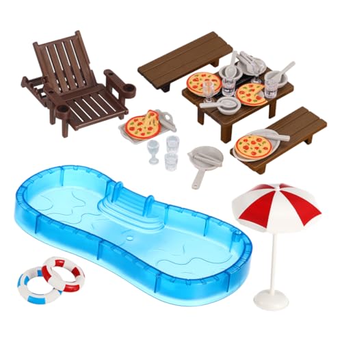INOOMP 2 Sätze Satz Puppenhaus-Schwimmbad Strand-Miniatur-puppenhaus-Dekoration Miniaturmöbel Puppenhausstrand Puppenhaus Wohnzimmer Möbel Kindermöbelzubehör Mini-möbelverzierung Plastik INOOMP 2 Sätze Satz Puppenhaus-Schwimmbad Strand-Miniatur-puppenhaus-Dekoration Miniaturmöbel Puppenhausstrand Puppenhaus Wohnzimmer Möbel Kindermöbelzubehör Mini-möbelverzierung Plastik von INOOMP