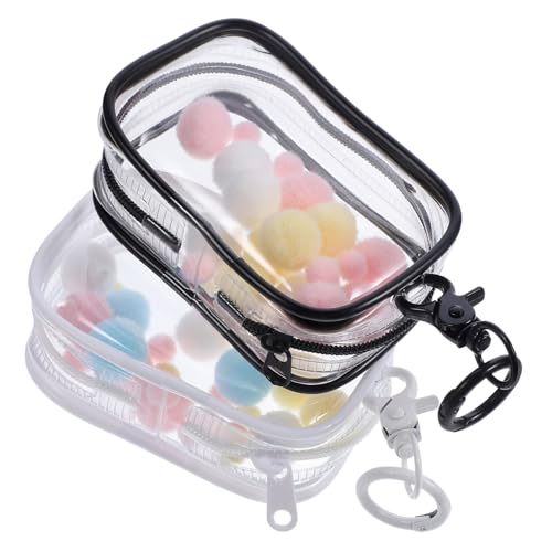 INOOMP 2 Sets Transparente Aufbewahrungstasche Durchsichtige Figuren Displaytasche Mit Schlüsselanhänger Mini Figuren Displaytasche Süßer Organizer Durchsichtige Tasche Blindtasche INOOMP 2 Sets Transparente Aufbewahrungstasche Durchsichtige Figuren Displaytasche Mit Schlüsselanhänger Mini Figuren Displaytasche Süßer Organizer Durchsichtige Tasche Blindtasche von INOOMP
