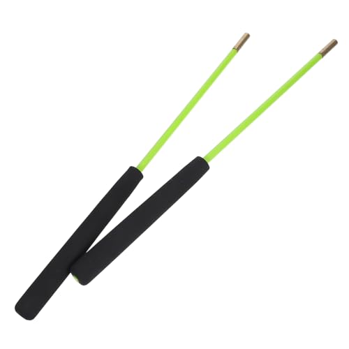 INOOMP 2 Stück Anti-schlupf-Griff-diabolo-pol Jonglieren Akrobatik-jonglage Mit Dem Handstab Chinesische Diabolostäbe Diabolo-zubehör Stockspiel Lager Diabolo-Stick Hellgrün Pu von INOOMP