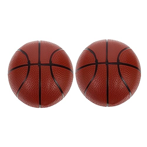 INOOMP 2 Stück Ballspielzeug Kinderspielzeug Kleinkinder Basketball Outdoor -Basketballs wasserdichte Basketbälle tragbarer Kleiner Basketball PVC INOOMP 2 Stück Ballspielzeug Kinderspielzeug Kleinkinder Basketball Outdoor -Basketballs wasserdichte Basketbälle tragbarer Kleiner Basketball PVC von INOOMP