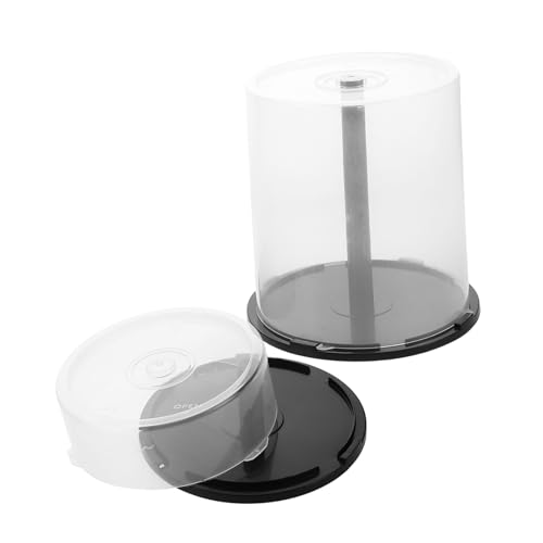 INOOMP 2 Stück Cd-aufbewahrungsbehälter Leere Cd-hüllen Medienspeicher Klare Cd-hüllen Cd -aufbewahrungsschrank Leere DVD-hüllen Disc-Organizer Cd -DVD -Speicher Eimer Leer Plastik INOOMP 2 Stück Cd-aufbewahrungsbehälter Leere Cd-hüllen Medienspeicher Klare Cd-hüllen Cd -aufbewahrungsschrank Leere DVD-hüllen Disc-Organizer Cd -DVD -Speicher Eimer Leer Plastik von INOOMP