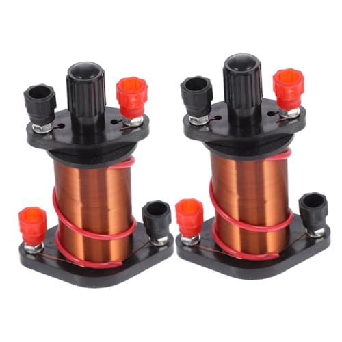 INOOMP 2 Stück Elektromagnetische Experimentierspulen Kupferspulen für Physikunterricht Elektromagnetische Induktionszylinderspulen Leicht Tragbar für Schüler und Lehrzwecke INOOMP 2 Stück Elektromagnetische Experimentierspulen Kupferspulen für Physikunterricht Elektromagnetische Induktionszylinderspulen Leicht Tragbar für Schüler und Lehrzwecke von INOOMP