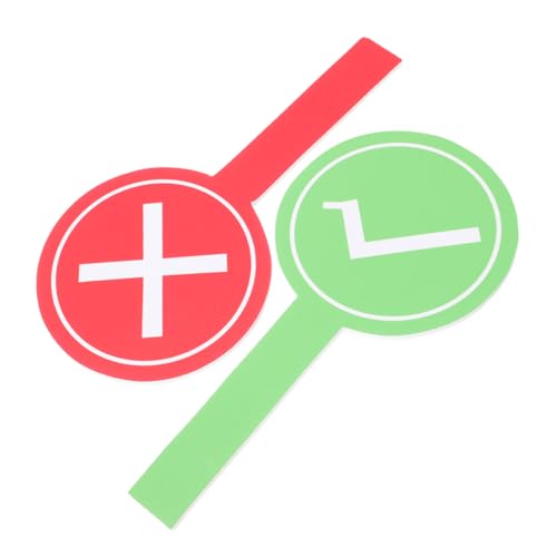 INOOMP 2 Stück FALSCH Kind WAHR Ja Abstimmung Torbrett stopplicht kleine Löschtafel Anzeigetafel, tragbares Whiteboard Auktionspaddel Wahlpaddel Handpaddel Whiteboard-Paddel Schaum INOOMP 2 Stück FALSCH Kind WAHR Ja Abstimmung Torbrett stopplicht kleine Löschtafel Anzeigetafel, tragbares Whiteboard Auktionspaddel Wahlpaddel Handpaddel Whiteboard-Paddel Schaum von INOOMP