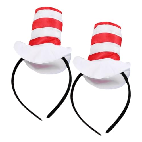 INOOMP 2 Stück Festival Kopfband Hübsches Cosplay Haaraccessoire für Partys und Feiern für Erwachsene und Sogar Haustiere Aus Strapazierfähigem und Gefertigt Bringt Farbe und Stil Jede von INOOMP