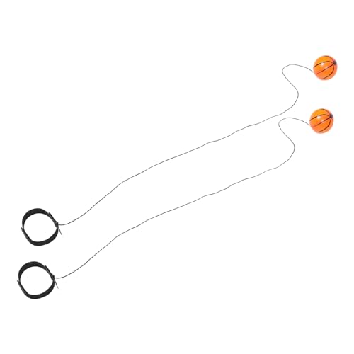 INOOMP 2 Stück Hüpfball am Handgelenk Kugel am Handgelenk Basketball-Rückkehr Handübungsbälle Rückprallball Trainingsball für das Handgelenk Sport Handgelenkball Pu INOOMP 2 Stück Hüpfball am Handgelenk Kugel am Handgelenk Basketball-Rückkehr Handübungsbälle Rückprallball Trainingsball für das Handgelenk Sport Handgelenkball Pu von INOOMP