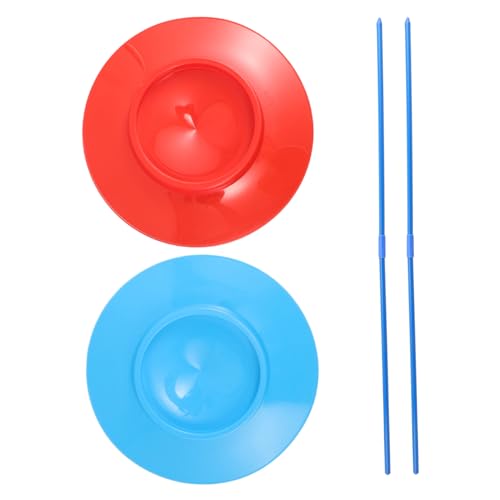 INOOMP 2 Stück Jonglieren Von Requisiten Jonglierset Für Weiche Spinnplatte Spielshow-Requisiten Farbenfrohe Partyplatten Jonglierspielzeug Für Plastik INOOMP 2 Stück Jonglieren Von Requisiten Jonglierset Für Weiche Spinnplatte Spielshow-Requisiten Farbenfrohe Partyplatten Jonglierspielzeug Für Plastik von INOOMP
