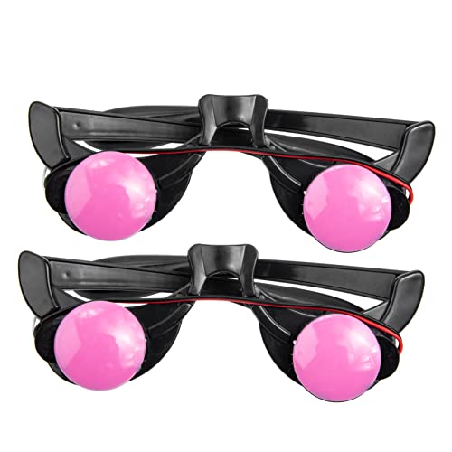 INOOMP 2 Stück LED Partybrille Luminous Clown Brille für Halloween und Feste Leuchtende Augenbrille für Kostümpartys Bequem und Leicht für Jede INOOMP 2 Stück LED Partybrille Luminous Clown Brille für Halloween und Feste Leuchtende Augenbrille für Kostümpartys Bequem und Leicht für Jede von INOOMP