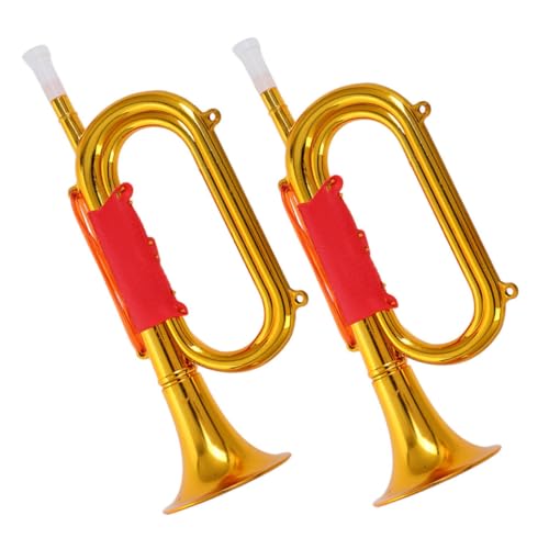INOOMP 2 Stück Laden Sie Requisiten Auf Noisemaker Anfänger -trompete Party-horn Klingendes Instrumente Sprengen Krachmacher Für Party Bühnenrequisiten Golden Plastik INOOMP 2 Stück Laden Sie Requisiten Auf Noisemaker Anfänger -trompete Party-horn Klingendes Instrumente Sprengen Krachmacher Für Party Bühnenrequisiten Golden Plastik von INOOMP