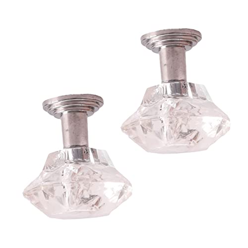 INOOMP 2 Stück Mini -Kronleuchtermodell gefälscht Möbel realistisch Mini Kronleuchter Puppenhaus drinnen Miniaturen Miniatur-Simulationslampe Miniaturlichter für Puppenhaus Acryl Silber INOOMP 2 Stück Mini -Kronleuchtermodell gefälscht Möbel realistisch Mini Kronleuchter Puppenhaus drinnen Miniaturen Miniatur-Simulationslampe Miniaturlichter für Puppenhaus Acryl Silber von INOOMP