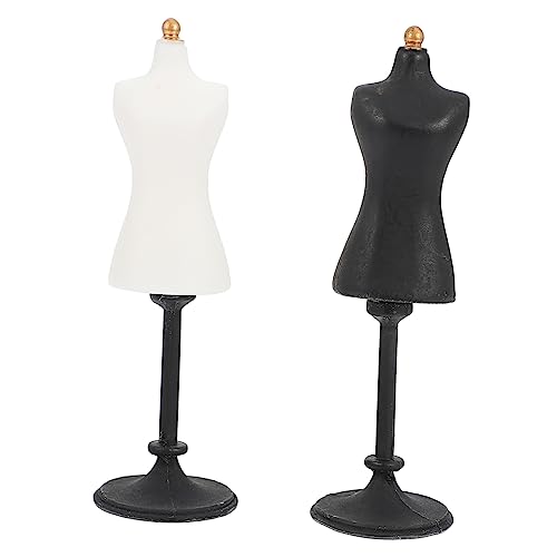 INOOMP 2 Stück Mini Mannequin Ständer Puppenkleider Modell Mannequin Puppenpuppe Mannequin Modell Miniatur Puppen Stützständer Torso Figur Mini Mannequins Körper DIY Mädchen INOOMP 2 Stück Mini Mannequin Ständer Puppenkleider Modell Mannequin Puppenpuppe Mannequin Modell Miniatur Puppen Stützständer Torso Figur Mini Mannequins Körper DIY Mädchen von INOOMP