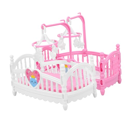 INOOMP 2 Stück Mini Möbel Für Kleinkinder Krippenspielzeug Zubehör Kinderzimmer Dekoration Puppen Miniaturmöbel Spiel Miniatur Krippenmodell Zubehör Mini Krippen Zufällige Farbe INOOMP 2 Stück Mini Möbel Für Kleinkinder Krippenspielzeug Zubehör Kinderzimmer Dekoration Puppen Miniaturmöbel Spiel Miniatur Krippenmodell Zubehör Mini Krippen Zufällige Farbe von INOOMP