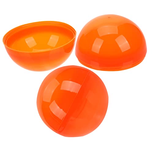 INOOMP Befüllbare Ostereier 2 Stück Plastik Ostereier für Ostern Party Deko Geschenkboxen für Süßigkeiten und Kleiner Ornamente von INOOMP