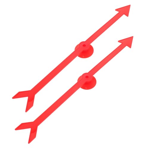 INOOMP 2 Stück Plattenspieler Zeigerzubehör Klassenzimmer Requisiten lehren Schulmaterial Sich drehendes Preisrad Zubehör für Brettspiele Schule Gunst Plastik rot INOOMP 2 Stück Plattenspieler Zeigerzubehör Klassenzimmer Requisiten lehren Schulmaterial Sich drehendes Preisrad Zubehör für Brettspiele Schule Gunst Plastik rot von INOOMP