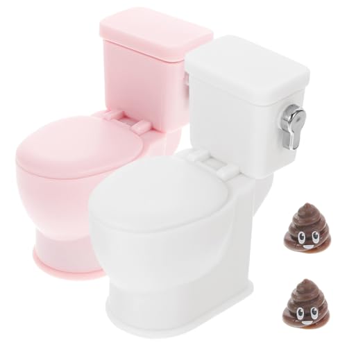 INOOMP Miniatur-Spielzeug-badezimmerset Im Maßstab 12 Realistische Toilette Mit Spülung Miniatur-badezimmerzubehör Für Puppenhäuser INOOMP Miniatur-Spielzeug-badezimmerset Im Maßstab 12 Realistische Toilette Mit Spülung Miniatur-badezimmerzubehör Für Puppenhäuser von INOOMP