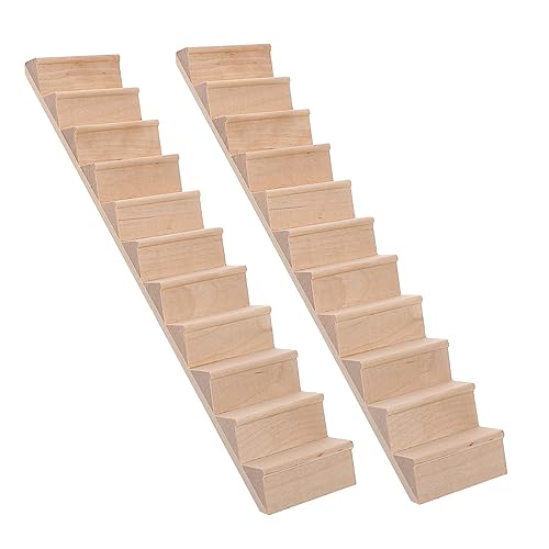 INOOMP 2 Stück Puppenhaus Treppe Puppenhaus-miniaturen Treppenmöbel Puppenstubenmöbel Maßstab 1 12 Puppenhaustreppe Schiene Mini Treppe Mini-treppenmodell Mini Leiterdekor Klein Holz INOOMP 2 Stück Puppenhaus Treppe Puppenhaus-miniaturen Treppenmöbel Puppenstubenmöbel Maßstab 1 12 Puppenhaustreppe Schiene Mini Treppe Mini-treppenmodell Mini Leiterdekor Klein Holz von INOOMP