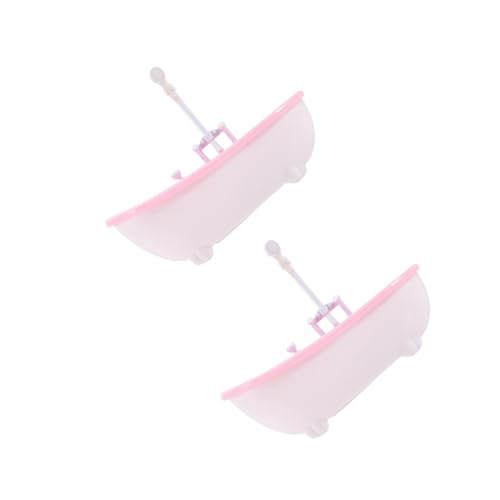 INOOMP 2 Stück Puppensprühwanne sensorisches Badspielzeug Babyduschkopf für Badewanne -Badewannenzerstäuber Kleinkindspielzeug babybadewanne Wannenspielzeug Kinderbadspielzeug Plastik von INOOMP