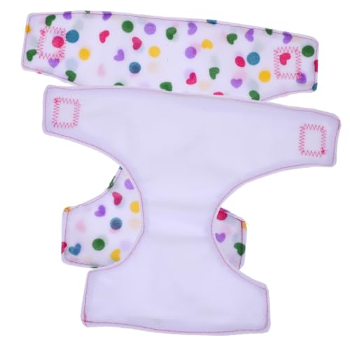 INOOMP 2 Stück Puppenwindeln für Stoffpuppen Verstellbare Wiederverwendbare Puppenunterwäsche für Kreatives Rollenspiel für Kleine INOOMP 2 Stück Puppenwindeln für Stoffpuppen Verstellbare Wiederverwendbare Puppenunterwäsche für Kreatives Rollenspiel für Kleine von INOOMP