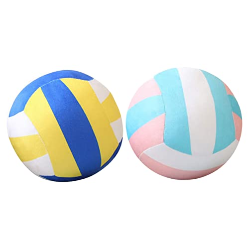 INOOMP 2 Stück Simulierte Volleyballspielzeug drinnen weicher Plüsch-Sportball klein Volleyball -Banketttischdekoration Volleyball-Sachen Kinderspielkugeln PP Baumwolle INOOMP 2 Stück Simulierte Volleyballspielzeug drinnen weicher Plüsch-Sportball klein Volleyball -Banketttischdekoration Volleyball-Sachen Kinderspielkugeln PP Baumwolle von INOOMP