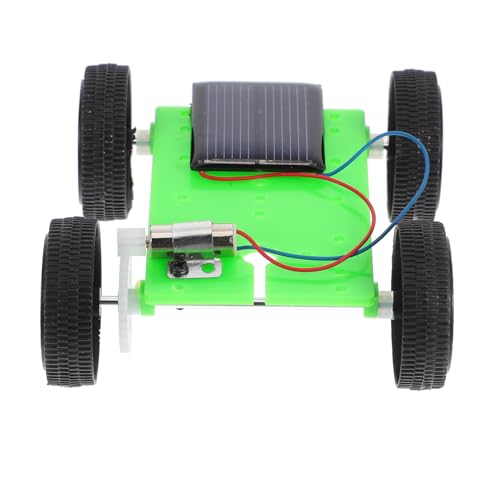 INOOMP 2 Stück Solarauto Science Experiment Kit Solarwissenschaftliche Explorationskomponente DIY-experimente Solarbetriebenes Auto Solar-DIY-automodell Metall Green INOOMP 2 Stück Solarauto Science Experiment Kit Solarwissenschaftliche Explorationskomponente DIY-experimente Solarbetriebenes Auto Solar-DIY-automodell Metall Green von INOOMP